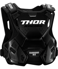 Thor 2026 Guardian MX Black Youth Chest Guard
