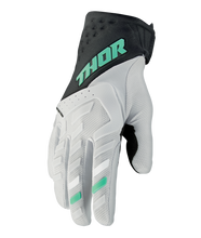 Load image into Gallery viewer, Thor 2025 Spectrum Black/Mint Womens Gloves