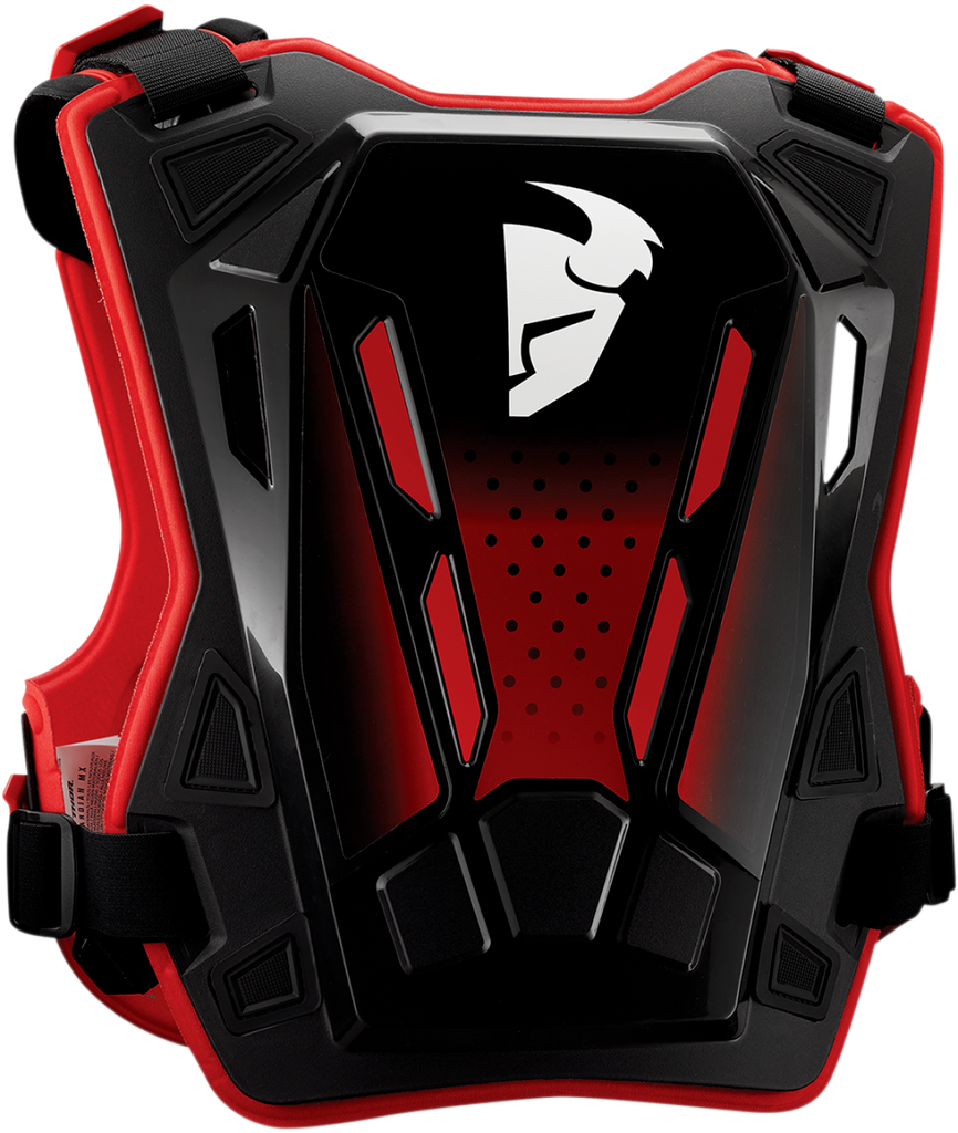 Thor 2026 Guardian MX Red/Black Youth Chest Guard