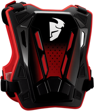 Load image into Gallery viewer, Thor 2026 Guardian MX Red/Black Youth Chest Guard