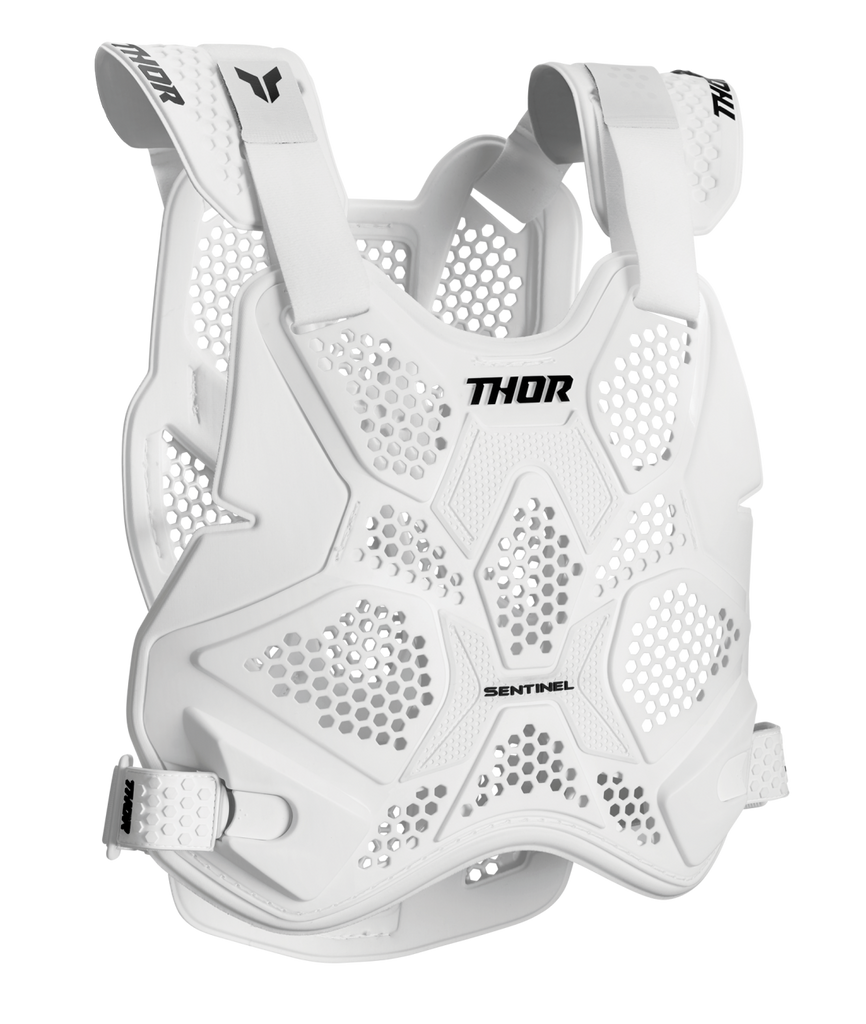 Thor 2026 Sentinel LTD White Chest Guard