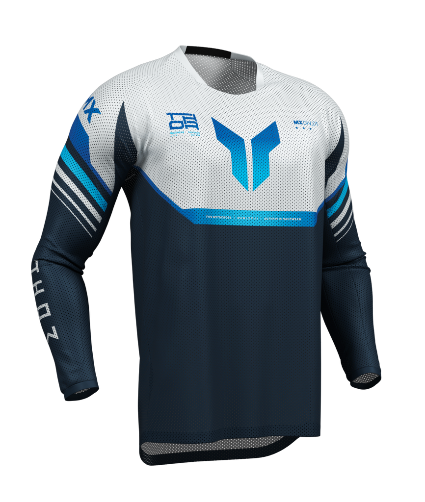 Thor 2026 Launchmode Air Raptor Midnight/Grey Jersey