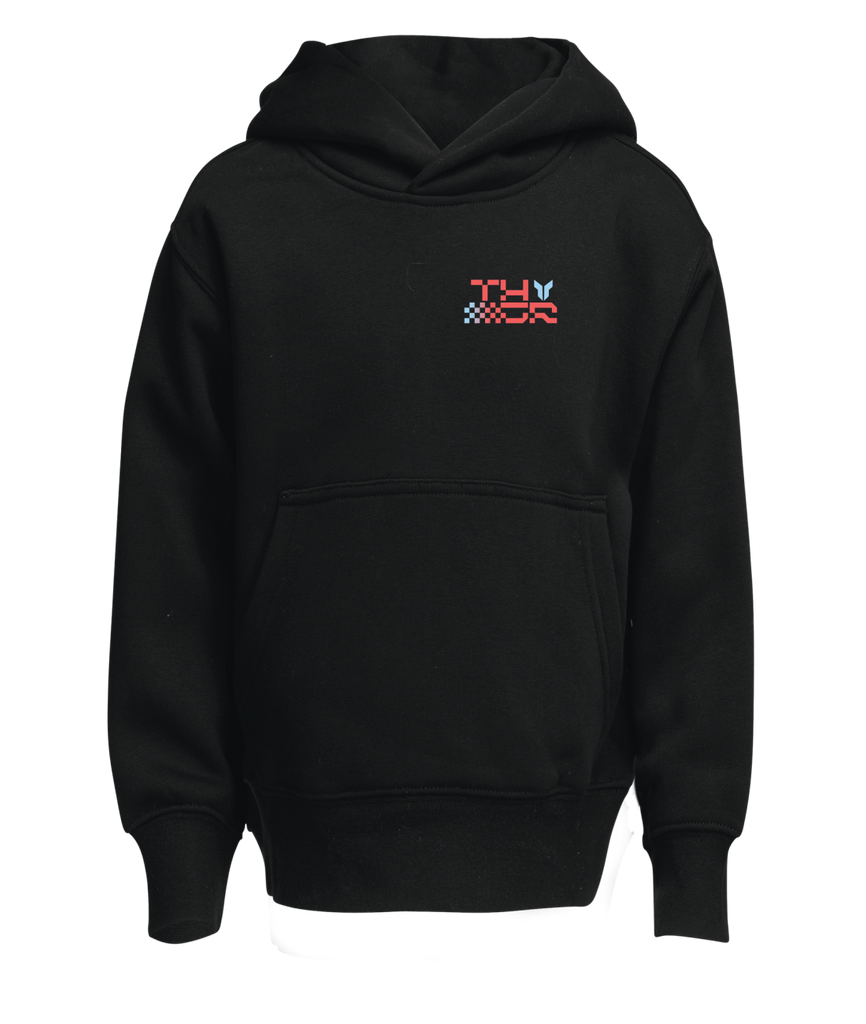 Thor 2026 Vantage Black Youth Pullover Hoodie