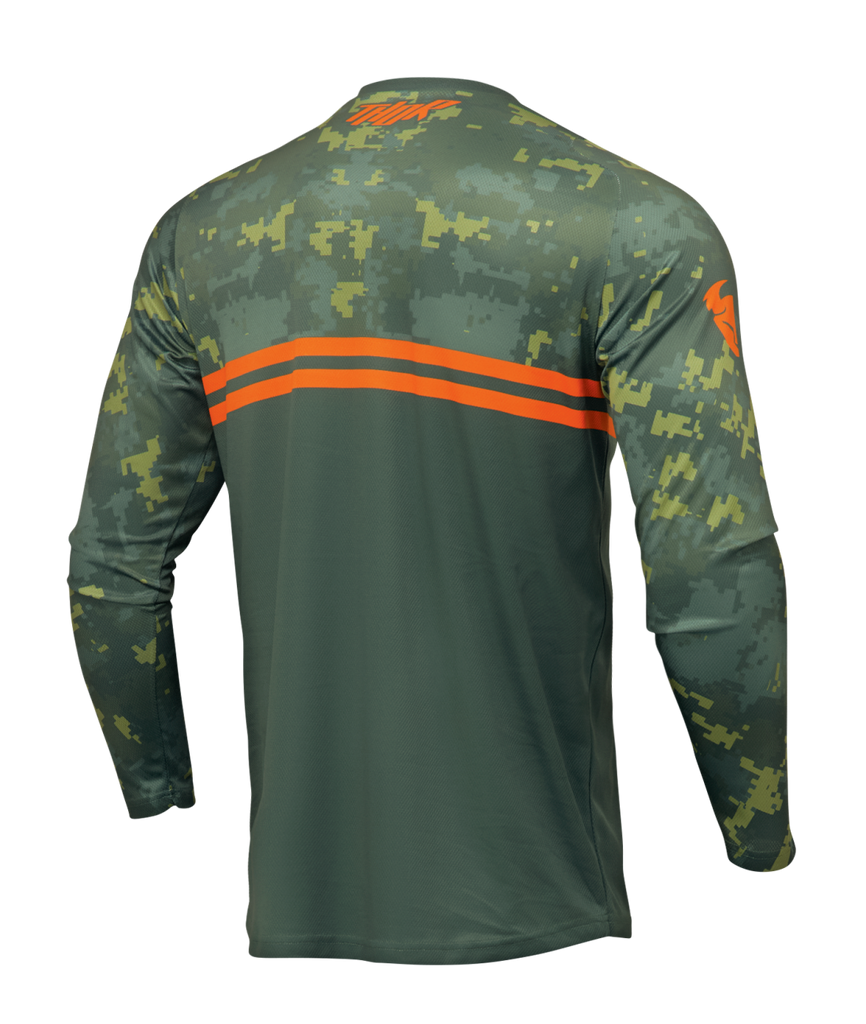 Thor 2025 Sector Digi Green/Camo Jersey