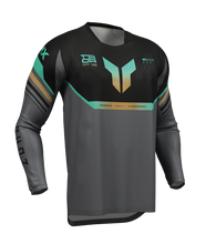 Load image into Gallery viewer, Thor 2026 Launchmode Air Raptor Black/Charcoal Jersey