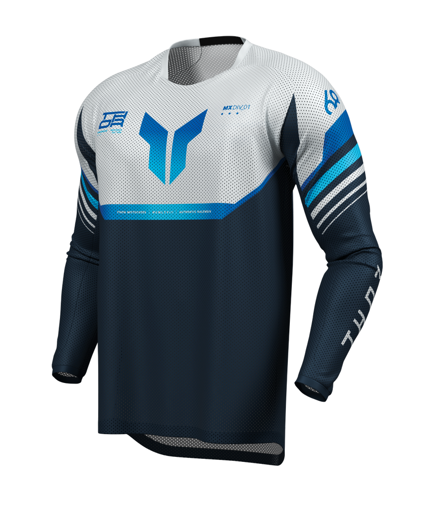 Thor 2026 Launchmode Air Raptor Midnight/Grey Jersey