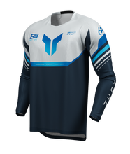 Load image into Gallery viewer, Thor 2026 Launchmode Air Raptor Midnight/Grey Jersey