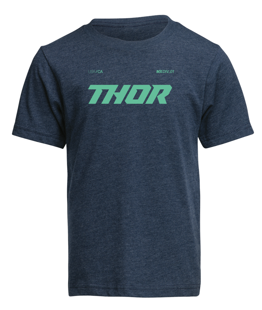 Thor 2026 Brave Petrol Blue Youth Tee