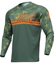 Load image into Gallery viewer, Thor 2025 Sector Digi Green/Camo Youth Jersey