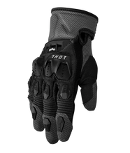 Load image into Gallery viewer, Thor Terrain Black/Charcoal Gloves