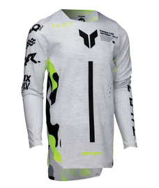 Thor 2025 Sportmode Riot White/Acid Youth Jersey