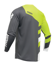 Load image into Gallery viewer, Thor 2025 Sector Checker Grey/Acid Jersey