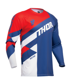 Thor 2025 Sector Checker Navy/Red Jersey