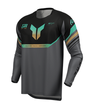 Load image into Gallery viewer, Thor 2026 Launchmode Air Raptor Black/Charcoal Jersey