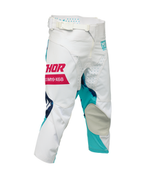 Thor 2026 Launchmode Bleach White/Aqua Youth Pants