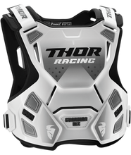 Load image into Gallery viewer, Thor 2026 Guardian MX White/Black Youth Chest Guard