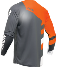 Load image into Gallery viewer, Thor 2025 Sector Checker Charcoal/Orange Youth Jersey