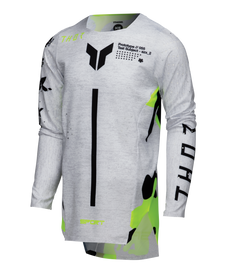 Thor 2025 Sportmode Riot White/Acid Youth Jersey