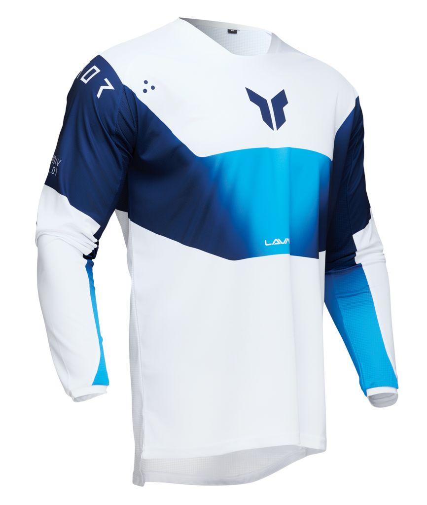 Thor 2025 Launchmode Storm White Jersey
