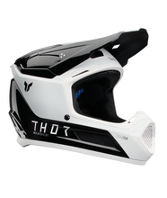 Load image into Gallery viewer, Thor 2026 Fleet Storm Gloss Black/White Youth Helmet