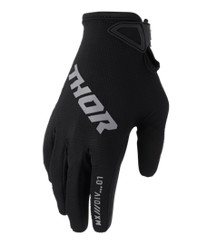 Thor 2026 Ridemode Static Black Youth Gloves