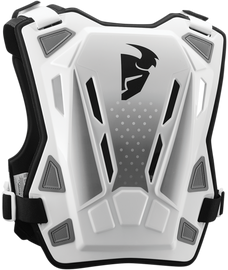 Thor 2026 Guardian MX White/Black Youth Chest Guard