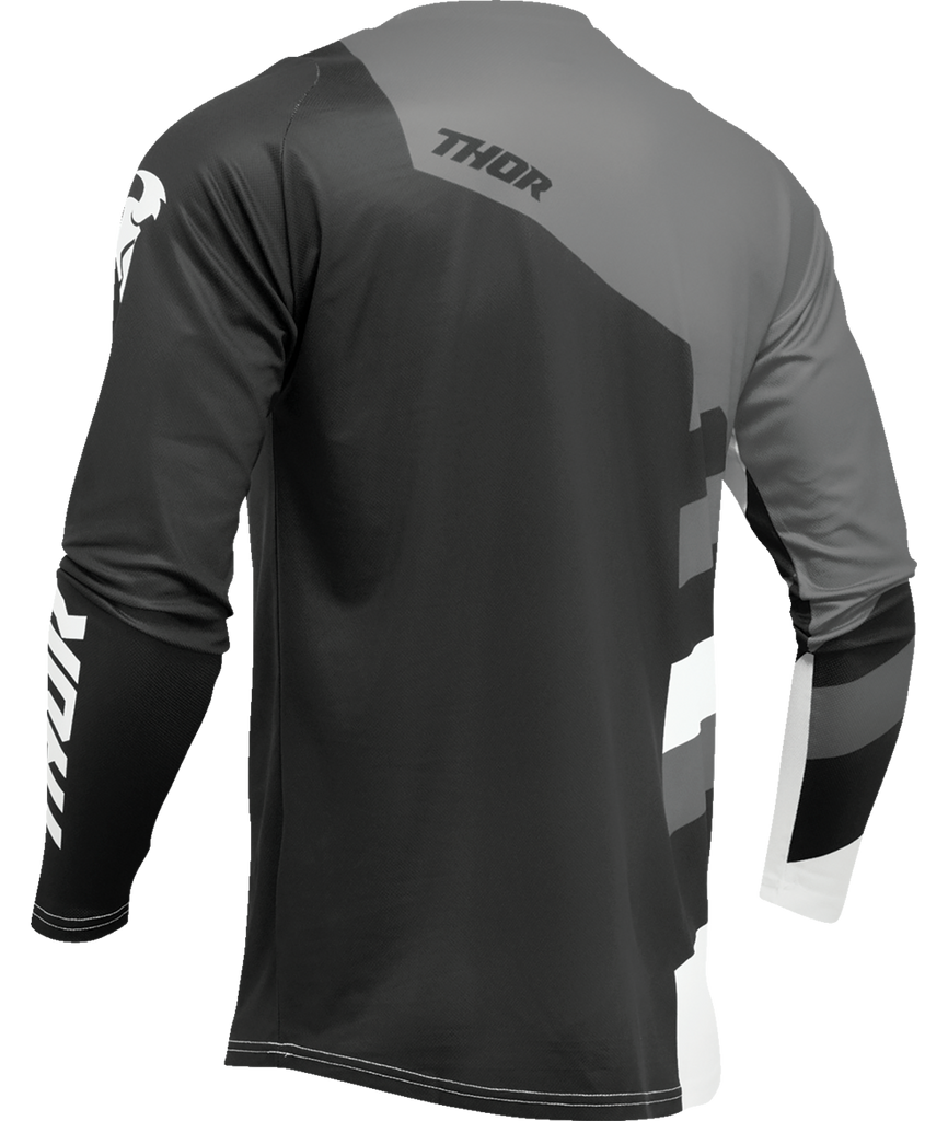 Thor 2025 Sector Checker Black/Grey Youth Jersey
