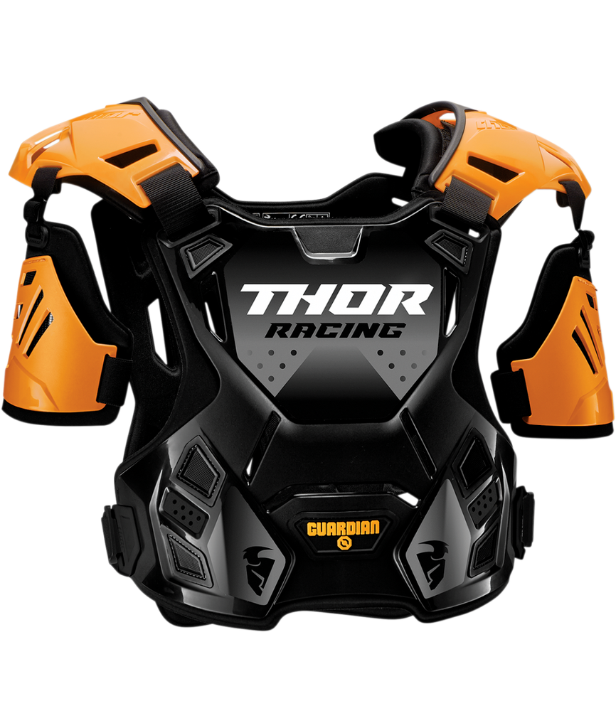 Thor 2026 Guardian Orange/Black Youth Chest Guard