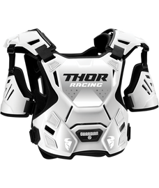 Thor 2026 Guardian White Youth Chest Guard