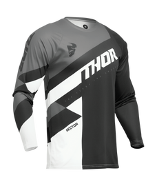 Thor 2025 Sector Checker Black/Grey Jersey