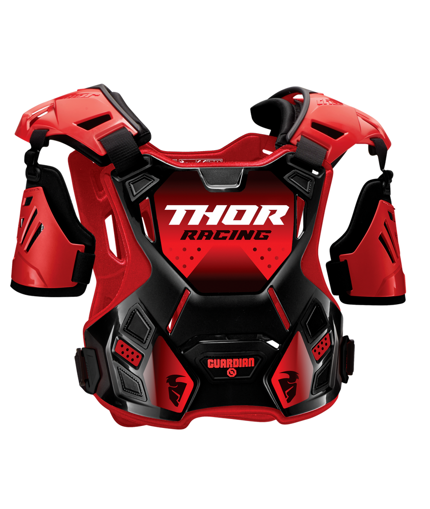 Thor 2026 Guardian Red/Black Chest Guard
