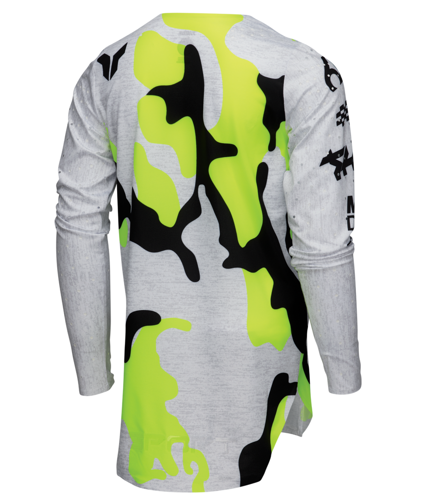 Thor 2025 Sportmode Riot White/Acid Youth Jersey