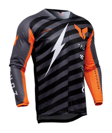 Thor 2025 Launchmode Air Raid Charcoal/Black Jersey