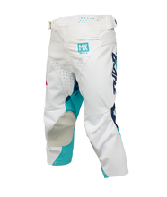Load image into Gallery viewer, Thor 2026 Launchmode Bleach White/Aqua Youth Pants