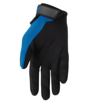 Load image into Gallery viewer, Thor 2026 Ridemode Static Blue Youth Gloves