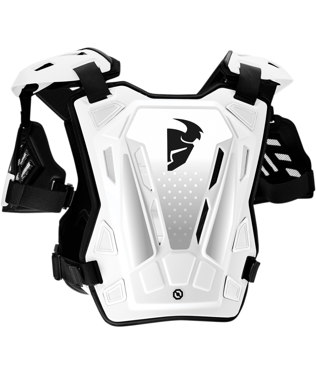 Thor 2026 Guardian White Youth Chest Guard | Thor MX – Everest Motorcycles