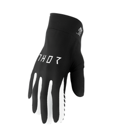 Thor 2024 Agile Solid Black/White Gloves