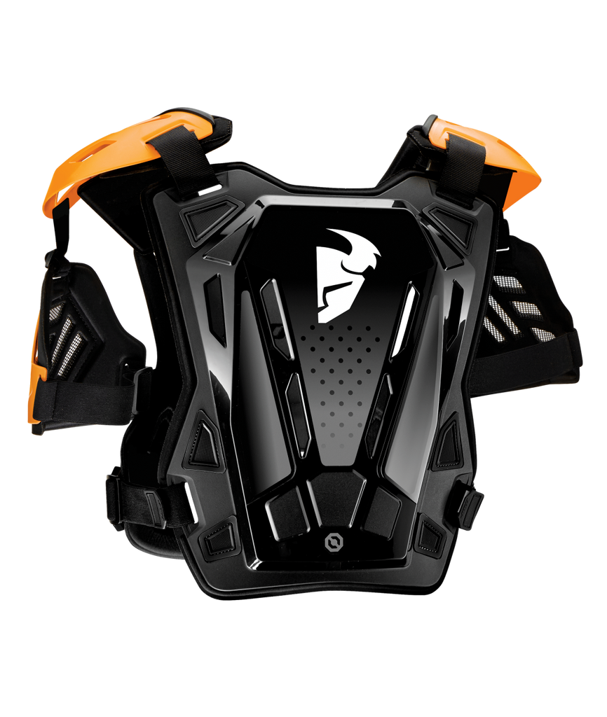 Thor 2026 Guardian Orange/Black Chest Guard