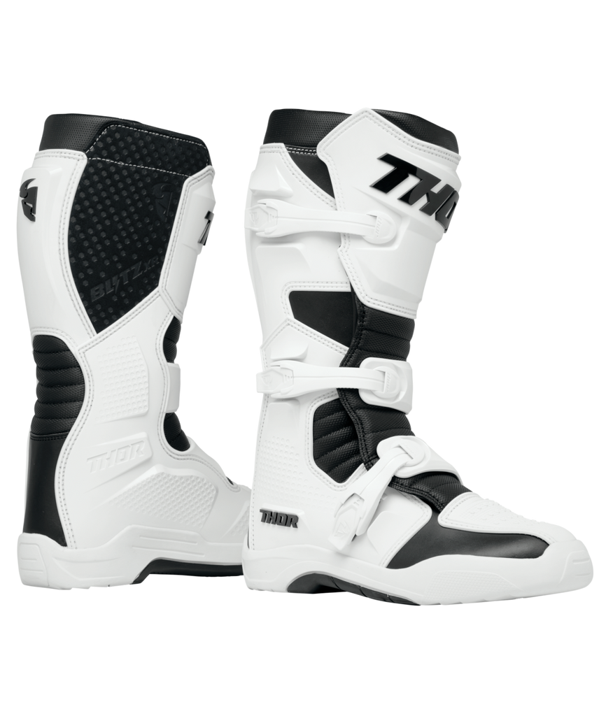 Thor 2026 Blitz XR White/Black Boots