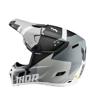 Load image into Gallery viewer, Thor 2026 Reflex Sport Carbon Brave Matte Grey/White Helmet