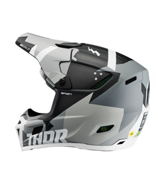 Thor 2026 Reflex Sport Carbon Brave Matte Grey/White Helmet