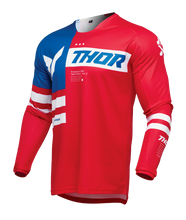 Load image into Gallery viewer, Thor 2025 Launchmode Patriot Red/White/Blue Jersey