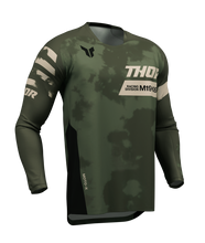 Load image into Gallery viewer, Thor 2026 Launchmode Bleach Black/Camo Jersey