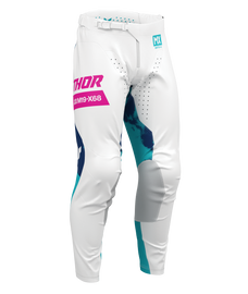 Thor 2026 Launchmode Bleach White/Aqua Pants