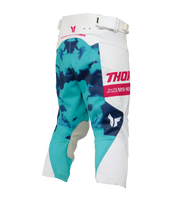 Load image into Gallery viewer, Thor 2026 Launchmode Bleach White/Aqua Youth Pants