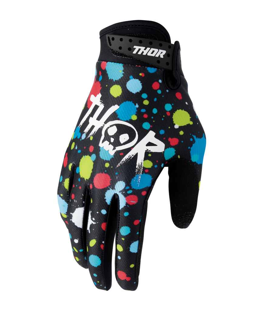Thor 2026 Launchmode Splat Multi Youth Gloves
