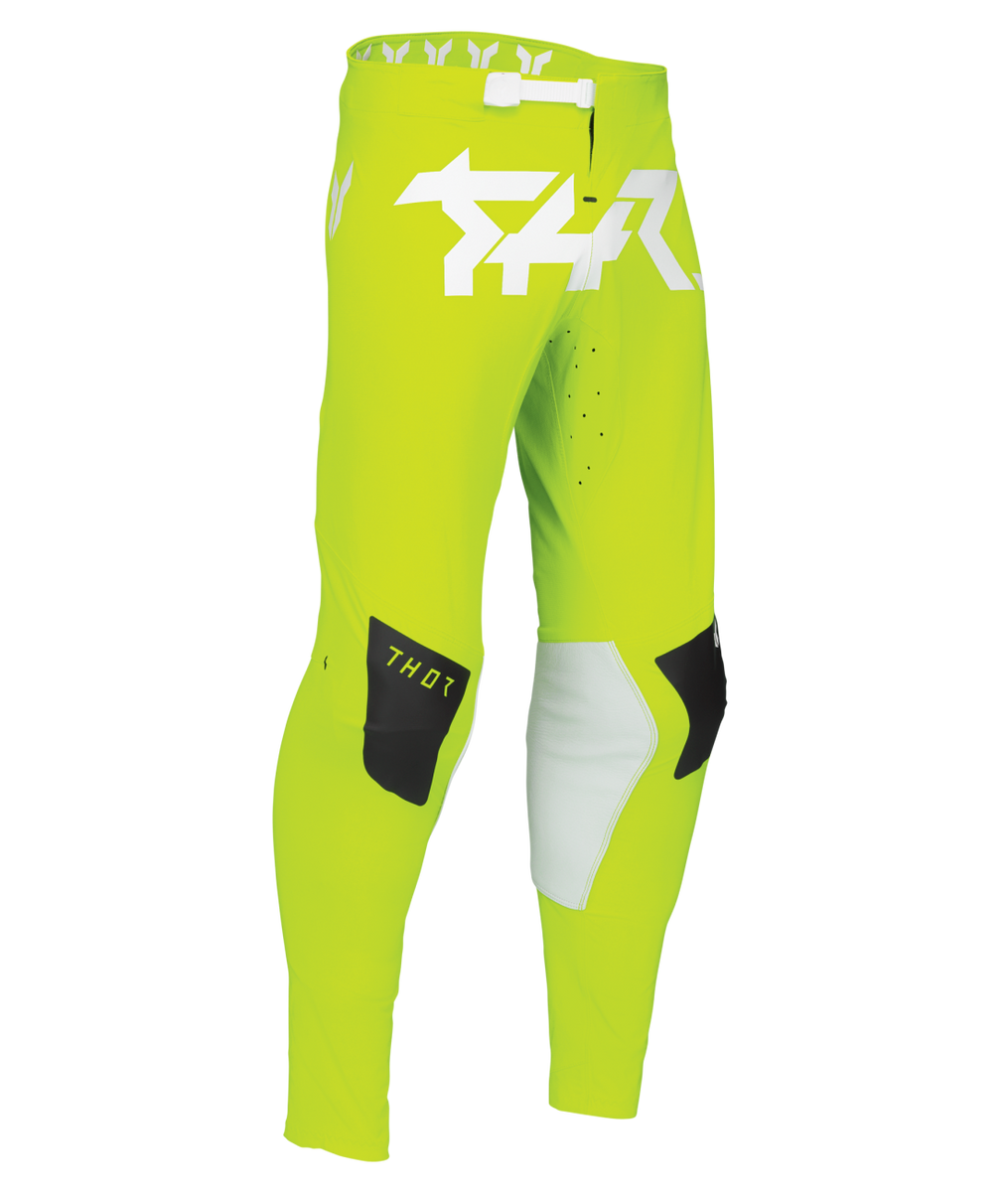 Thor 2025 Sportmode Riot White/Acid Pants | Thor MX – Everest Motorcycles