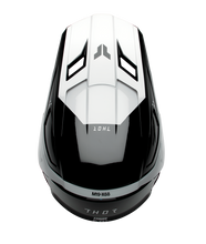 Load image into Gallery viewer, Thor 2026 Fleet Storm Gloss Black/White Youth Helmet