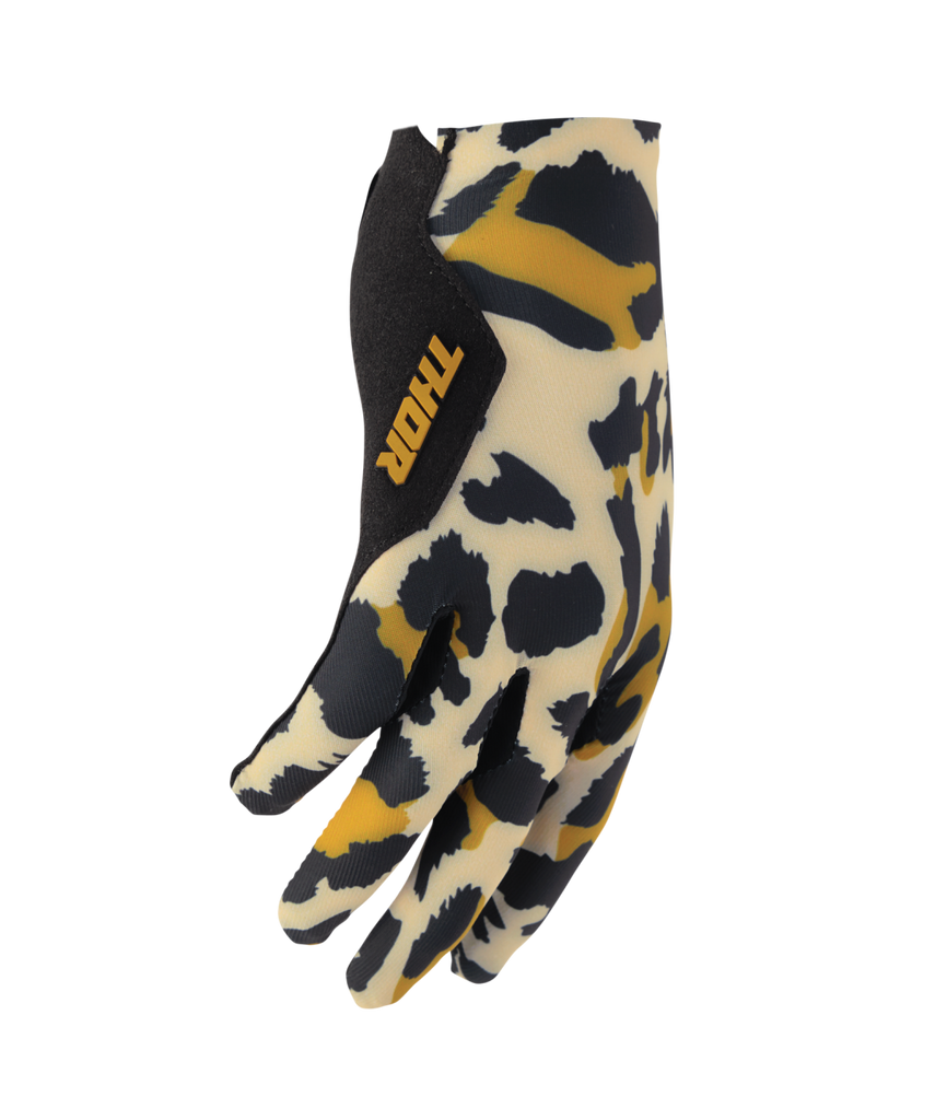 Thor 2026 Sportmode Cheetah Tan/Black Womens Gloves