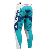 Load image into Gallery viewer, Thor 2026 Launchmode Bleach White/Aqua Pants